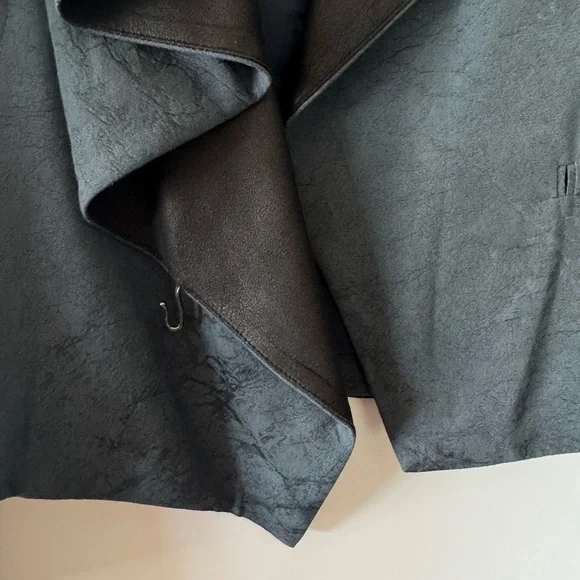 795$ HELMUT LANG Perma COMB DUSTY Sapphire JACQUARD Jacket GOAT LEATHER - Picture 12 of 16